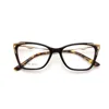 Brand Name New Design Eyeglasses Cat Eye Glasses Women Trendy Optical Frames Cool Look Eyewear
