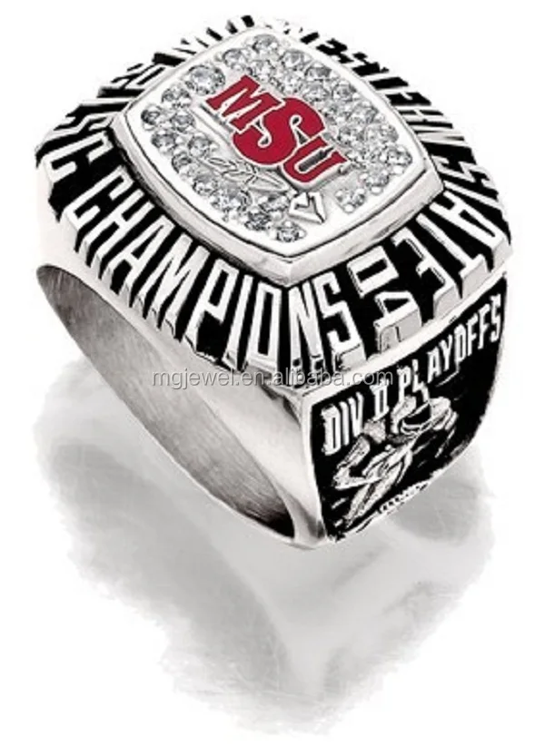 Youth Championship Rings Baseball Ring 3d Printing For Logo Deep