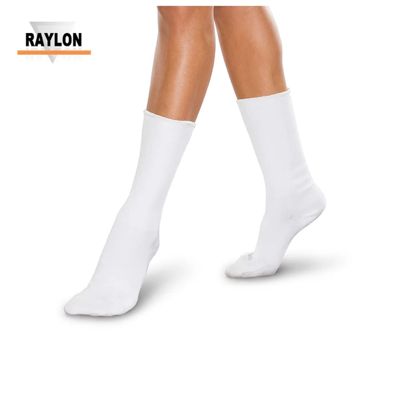 Raylon0363 Womens White Crew Socks Buy Womens White Crew Socks