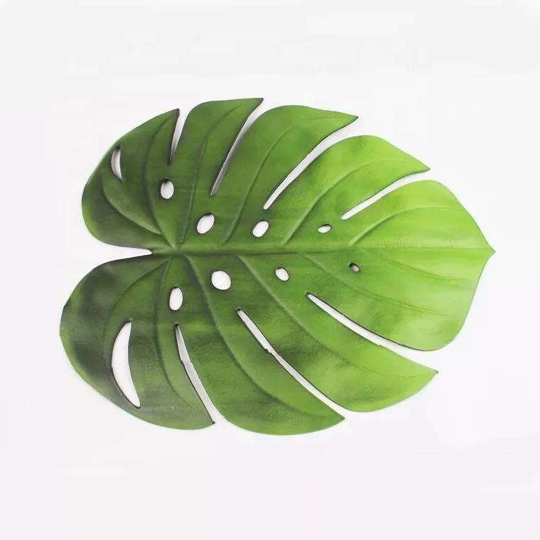 Hot Selling New Style Wholesale Artificial Plant Tropical Palm Eva Leaf ...