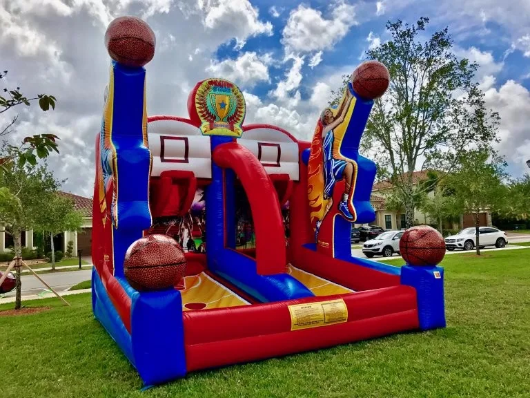 Popular Inflatable Basketball Shooting Stars Interactive Game