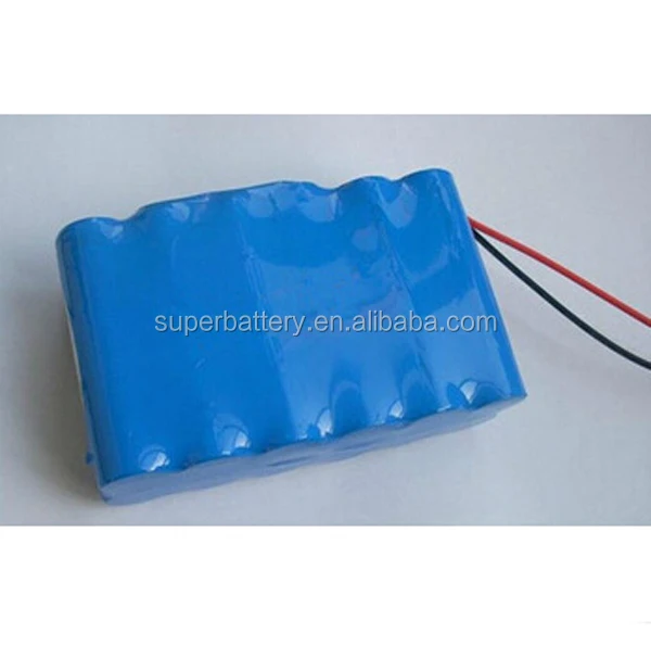 on sale!!!High capacity 18650 lithium battery pack 12v 4000mAh 18650 gel battery pack with PCB