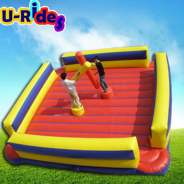 inflatable gladiator game