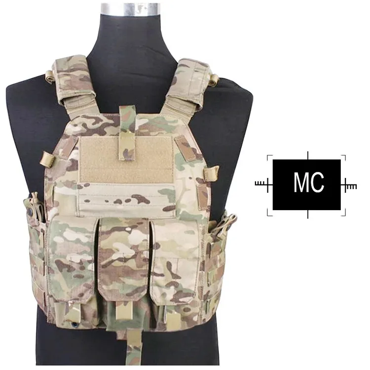 Emersongear Tactical Modular Vest With Airsoft 094k M4 Mag Combat ...
