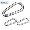 AISI 316 Stainless steel Egg Type Snap Hook Din5299 Form B Carabiner Rigging hardware for Europ-market