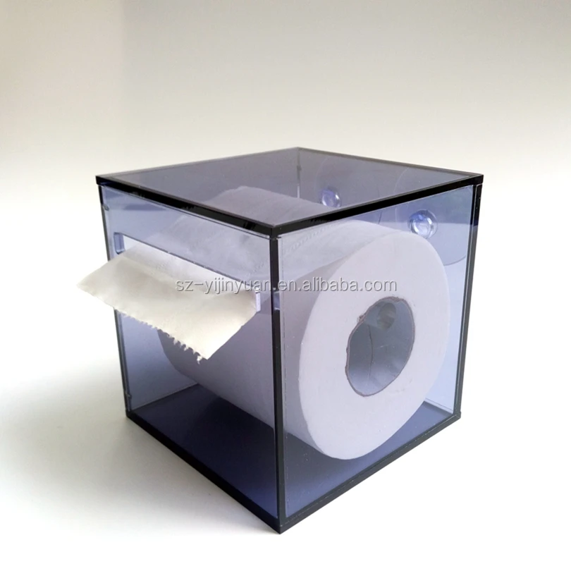 Luxury Square Clear Acrylic Napkin Dispenser Holder Tissue Box Covers