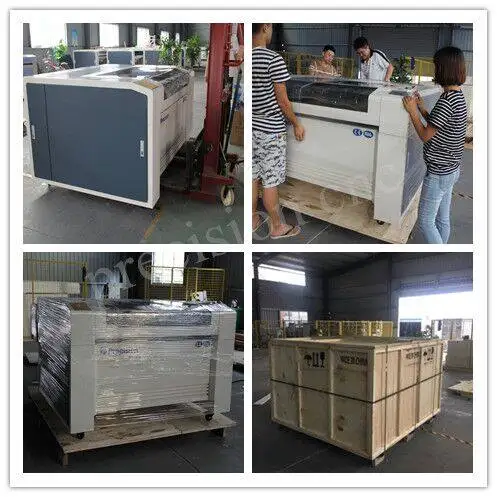 Jinan PRECISION CNC CO2 laser cutting and engraving machine