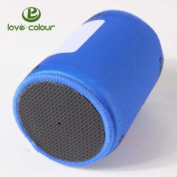 Stubby Can Holder Cooler With Overlock