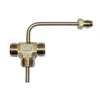 CNC machine turning stainless steel nickel plate 90 degree beer/gas Liquid Level Switch Stem split valve
