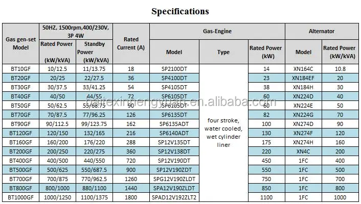 10 Kva To 1000kva Container Type Generator Set For Biogas Plant - Buy ...