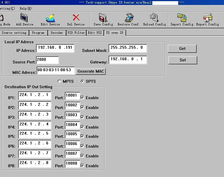 12301 TS over IP
