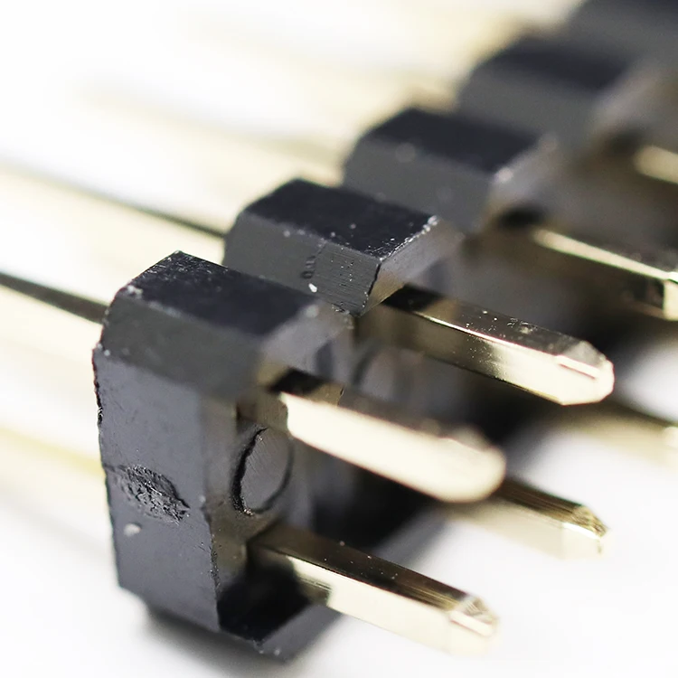 Hot Pcb Electronic Connector Male Pa6t Pa9t Smt Double Row Single