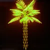 outdoor led display fake palm tree with flash light