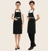 Free Shipping Customized Your Logo 2 Front Pockets Adjust Halter Plain Color Custom Work Apron