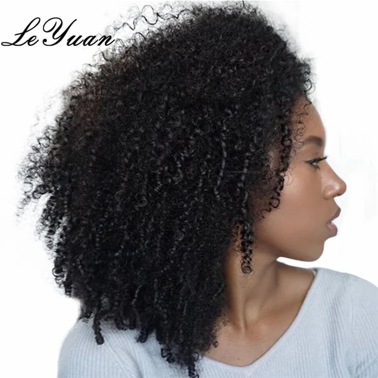 Curly Afro Weave Frontal Blonde Kinky Coil Curl Crochet Japan