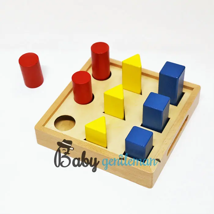 Customize Baby Montessori Wooden Shape Matching Toy For Teaching Aid Z12007f Buy Shape