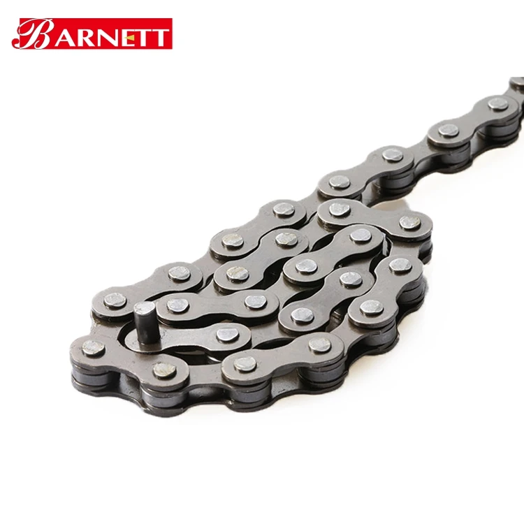 

C410 1/2" X 1/8" 116 Links Single Speed BMX Bike Bicycle Chain with Magic Buckle, Natural/silver/other customized color