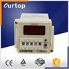 DH48J AC220V Digital Counter Relay Up / Down 1-9999 x1 x10 x100 8 Pin w Socket