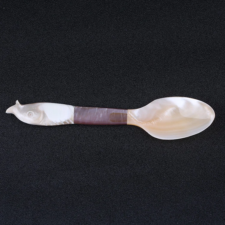 

High quality gift kitchen tool caviar spoon,mother of pearl caviar spoon, Natural white