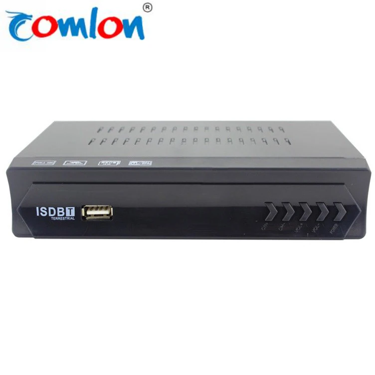 
2018 Hot sale HD digital STB world max box MPEG4 H.264 Digital TV Receiver ISDB T smart tv box with user manual 