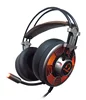 Good quality gaming Headset Headphone 3.5mm Stereo Jack with Mic LED Light from dongguan manufacturer