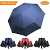 Automatic Strong Windproof Travel Compact Umbrella Double Layer with Teflons coating Folding Inverted Reverse Umbrella