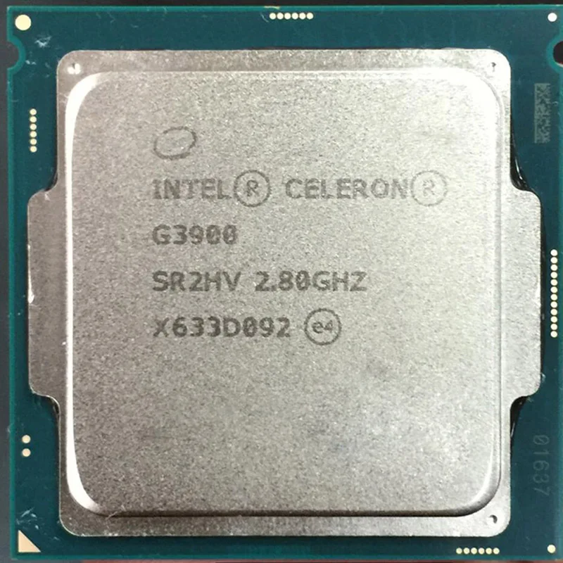 Intel new Celeron G3900 Dual Core 2.8GHz TDP 51W LGA 1150 2MB Cache