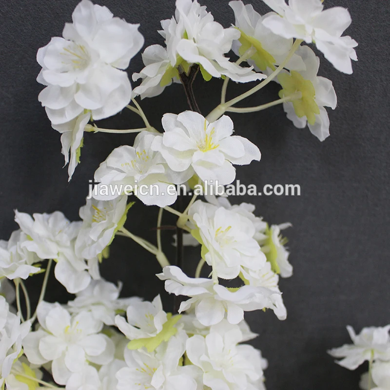 Factory Sale Beautiful Plastic Plant Artificial Cherry Blossom Flower