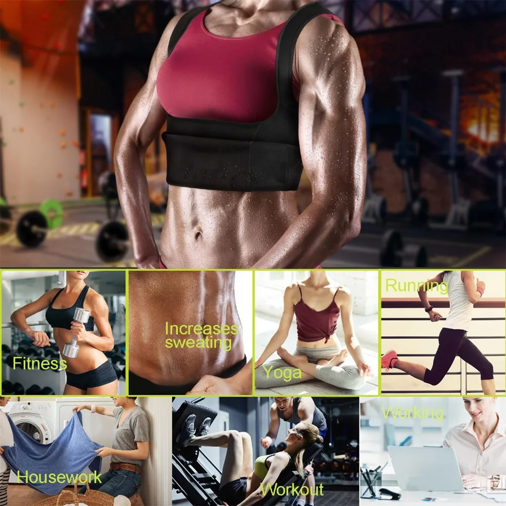 Women Vest Sweat Shaper Body Weight Loss Sauna Tank