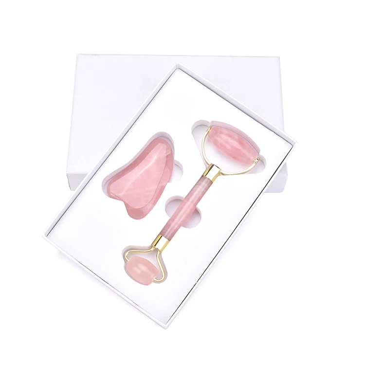 

High quality jade roller for face Welded jade roller and gua sha set
