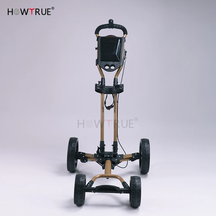 Foldable EVA Foam Tyre  Golf Push Cart For Sale