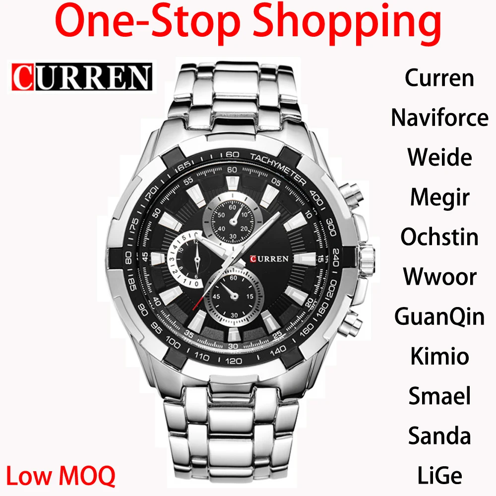 
2015 new fashion stainless steel curren watches 