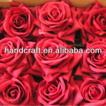 red and white artificial flowers