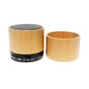 OEM custom mobile phone mini round portable stereo wireless speaker for computer