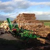 Log wood splitter 24hp V-twin engine, electric start, 35 ton splitting force
