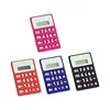 Promotional cheap flexible silicone calculator with logo printed