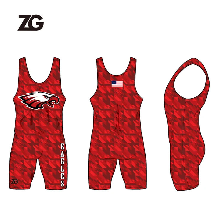 Oem Service Singlets Wrestling Pink Wrestling Singlet 88 Polyester And