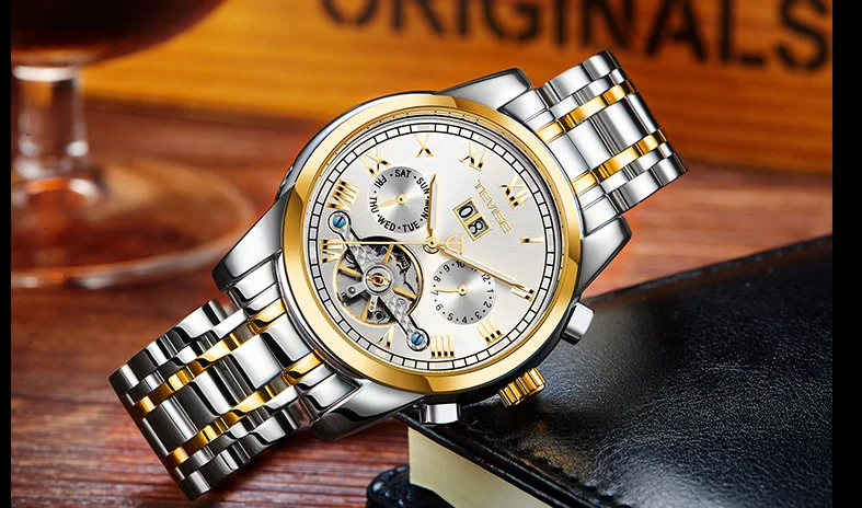 Automatic Watch With A Waterproof Men's Leisure Watch,Hot Selling Watch ...