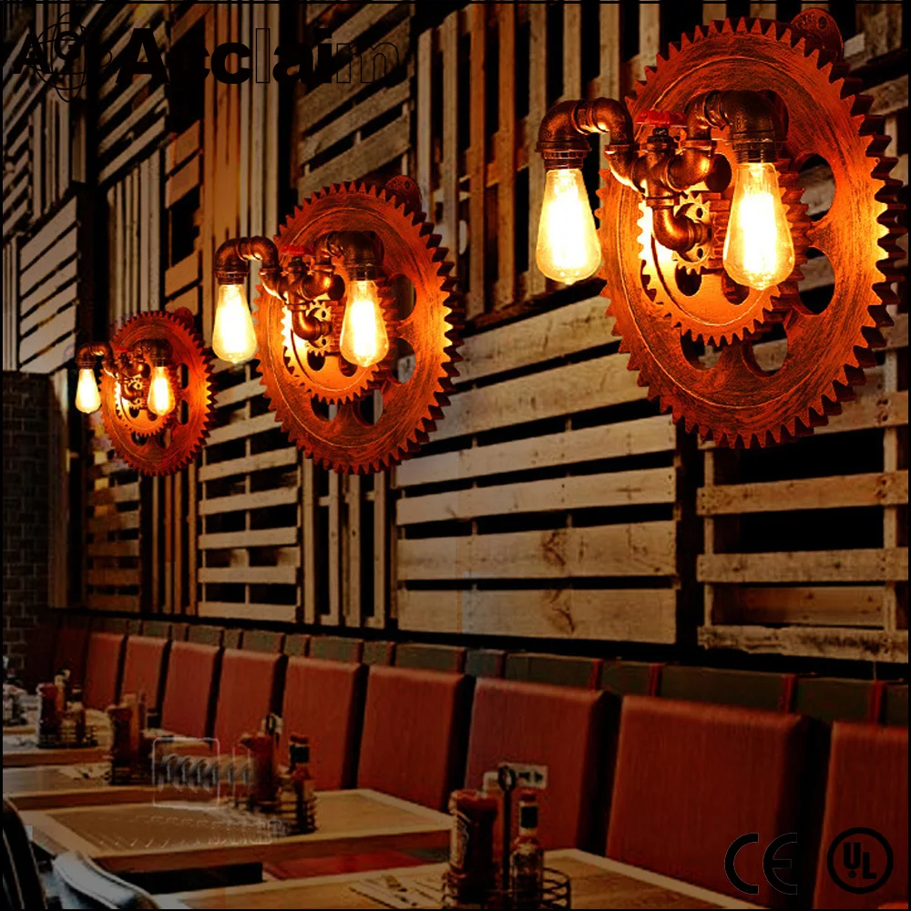 Hotel in stile artistico in ferro battuto luce industriale lampada ...