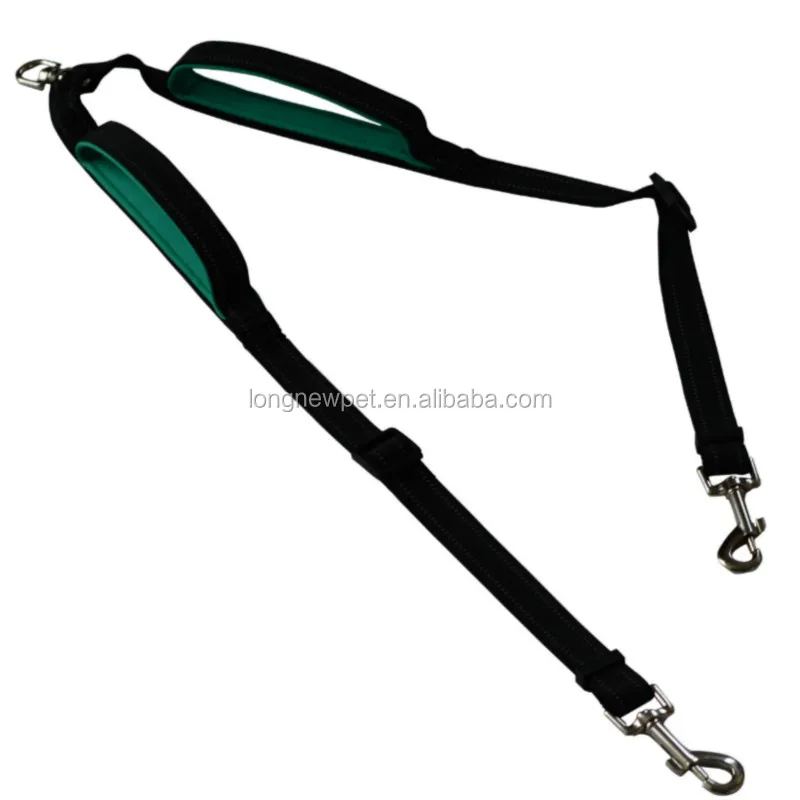 New Double Strong Dog Leashes Amazon Reflective Safe Fashion Soft Padded Heavy Duty Pet Leash
