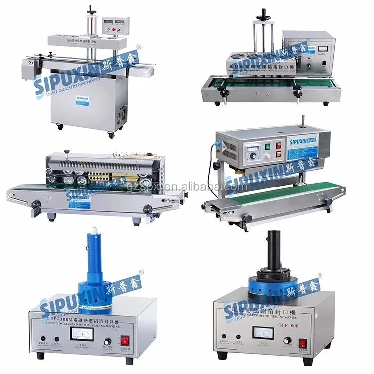Different designs of foil sealing machine