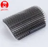 Pet Cat Self Groomer Cats Brush Corner Cat Massage Self Groomer Tickling Comb Brush Catnip Rubs Cat Grooming Tool Hair Removal