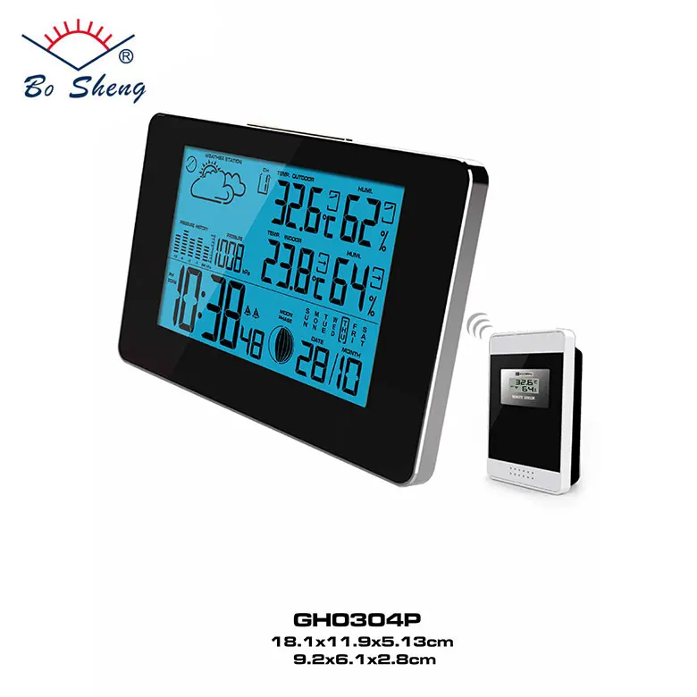 RF433MHZ Remote Weather Station Alarm Clock