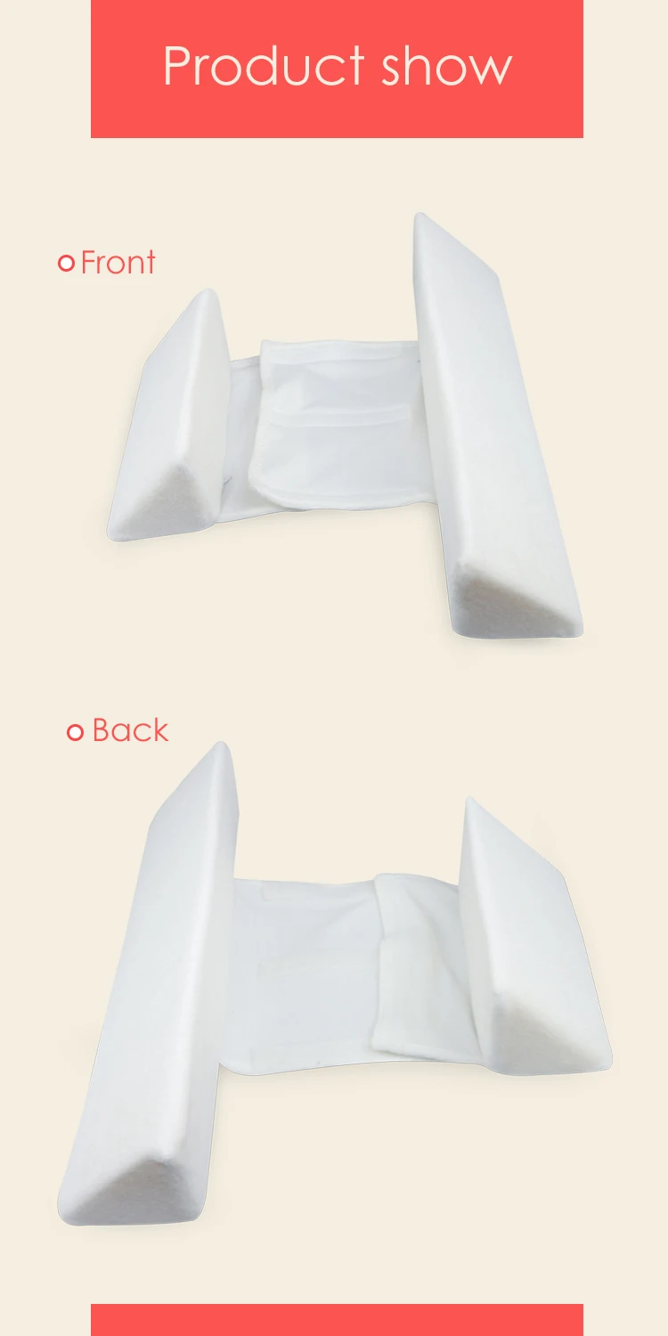 Newborns Infant Sleep Pillow Wedge Adjustable Width Baby Wedge Pillow