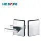 Stainless steel Micro channel intelligent door lock for glass door