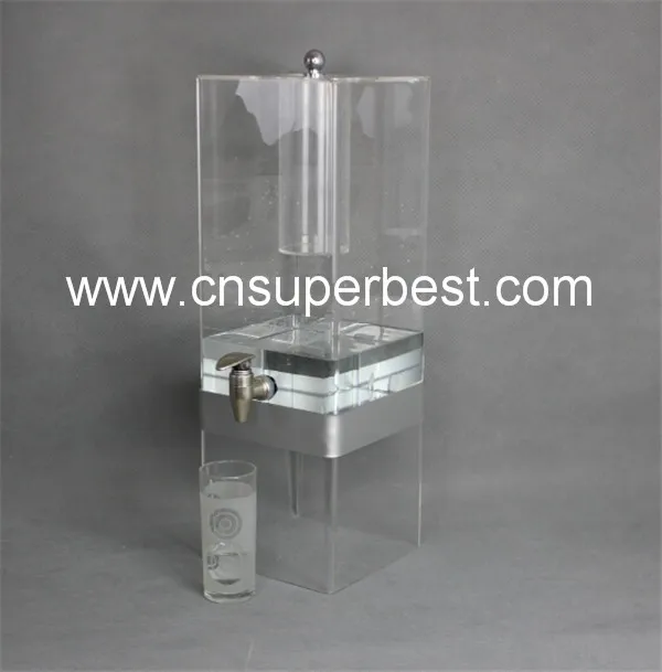 acrylic water dispenser
