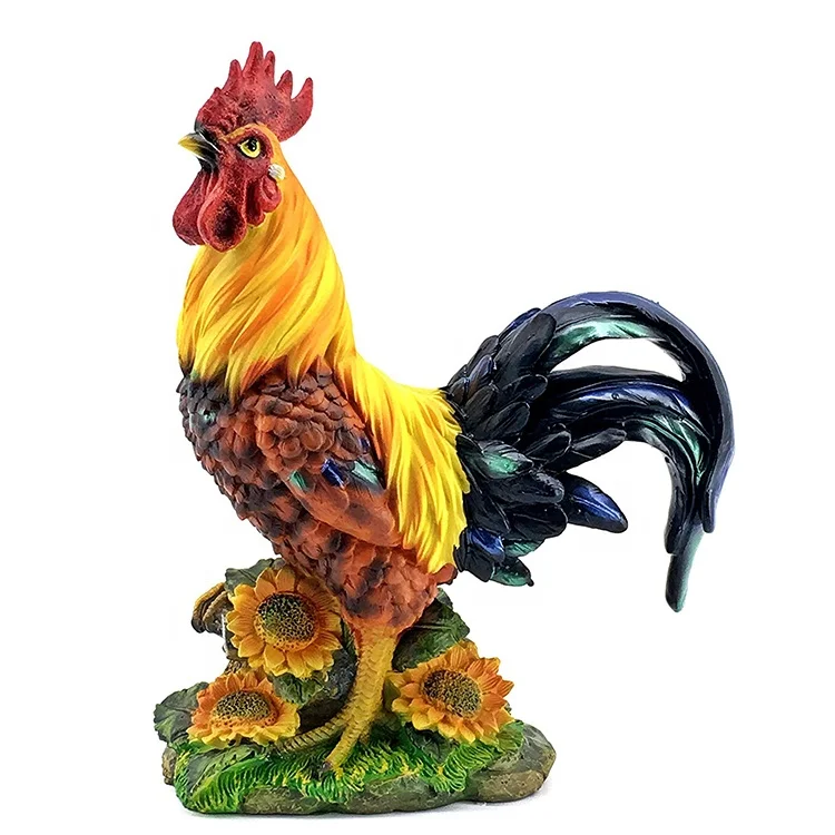 resin rooster