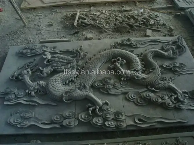 
dragon wall relief sculpture 