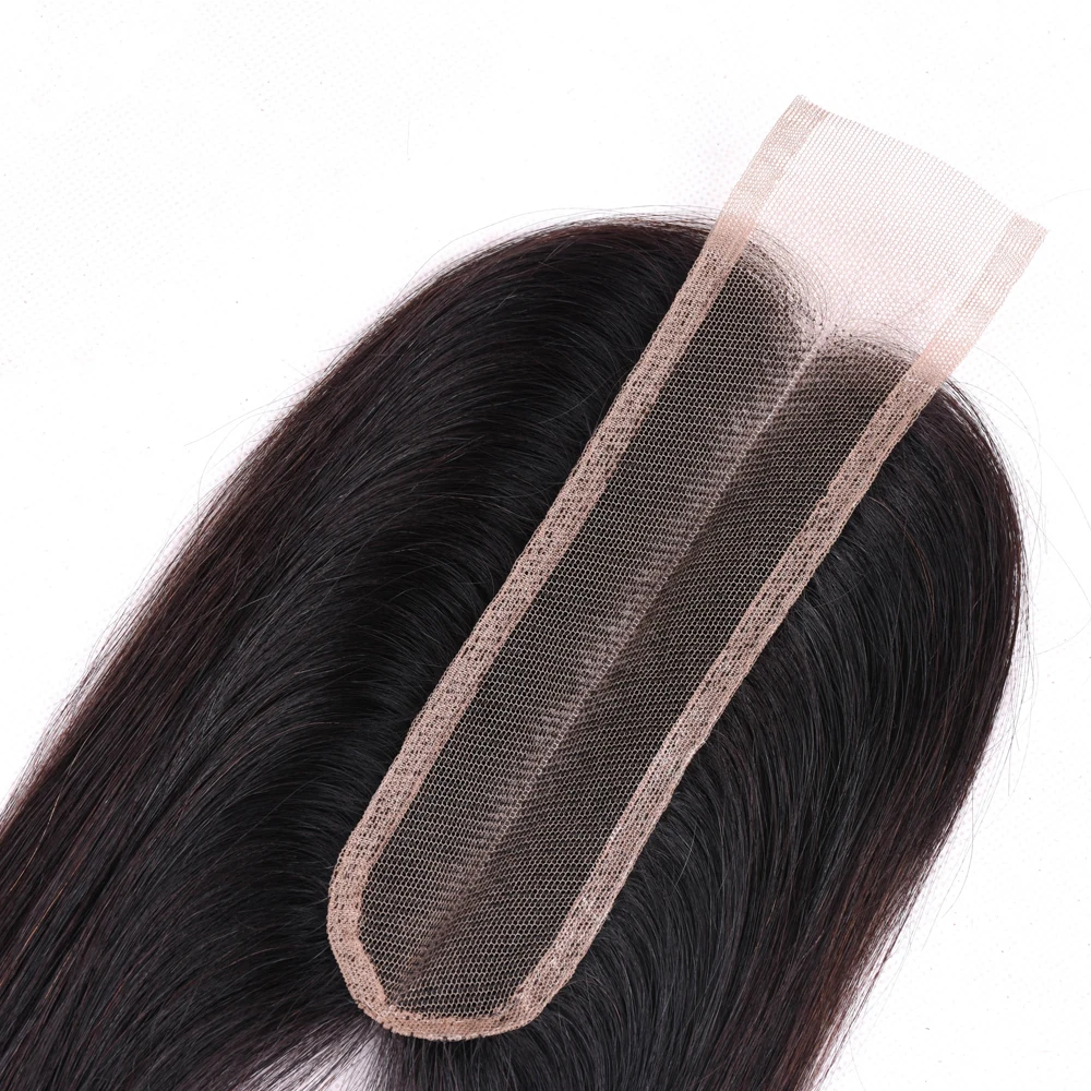 

virgin hair 2*6 middle part lace closure new fashion Kim k straight lace closure for women Brazil hair closure, Grade aaaaaaa