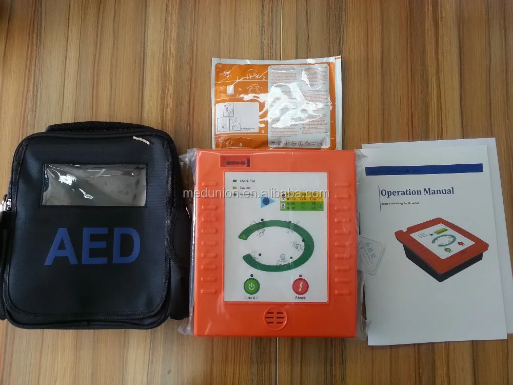 Mslaed06 Clear Voice Prompt Portable Aed Defibrillator Price For Sale